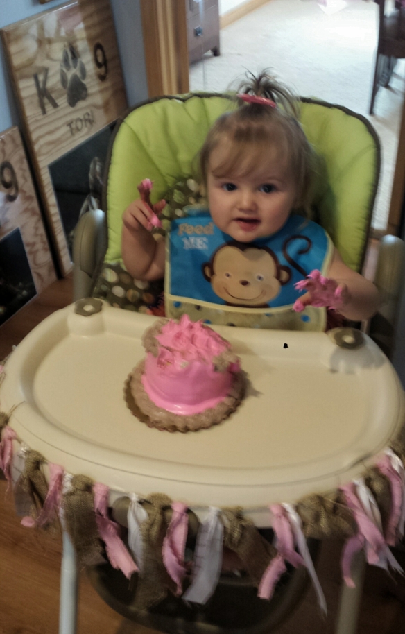 Your first birthday smash cake!